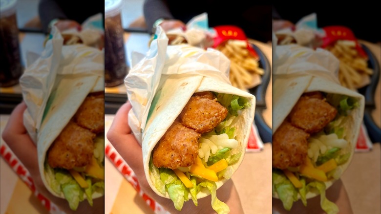 McDonald's Ranch Snack Wrap