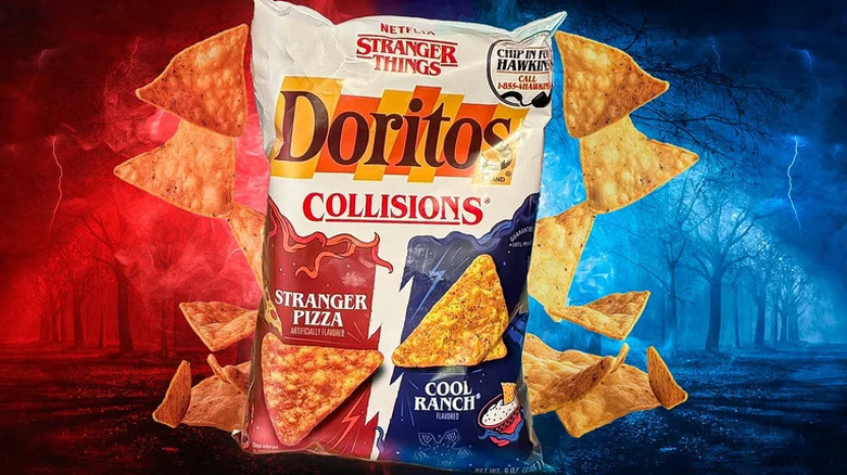 Doritos Collisions Stranger Pizza and Cool Ranch