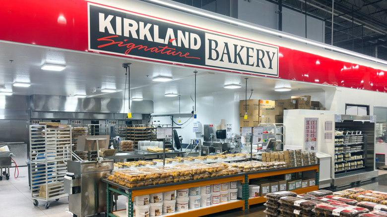 The bakery section at Costco wholesale