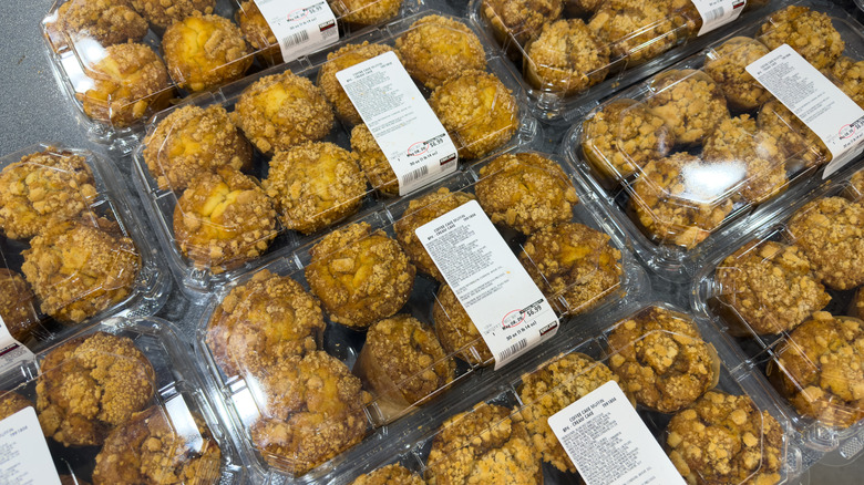 Boxes of 8 muffins at Costco
