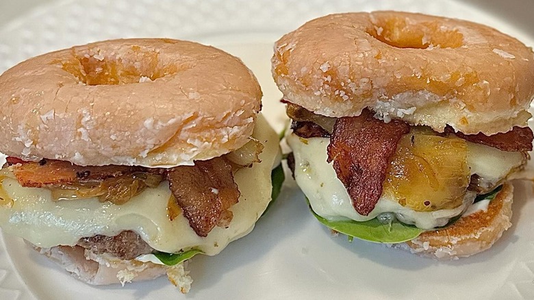 A Glazer Burger made by a Kwik trip customer.
