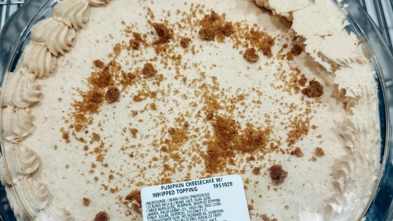Costco's 2025 pumpkin cheesecake