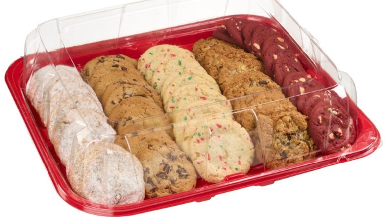 Kirkland Signature holiday cookie tray