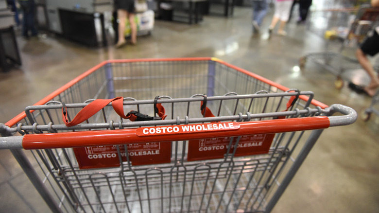 Costco shopping cart