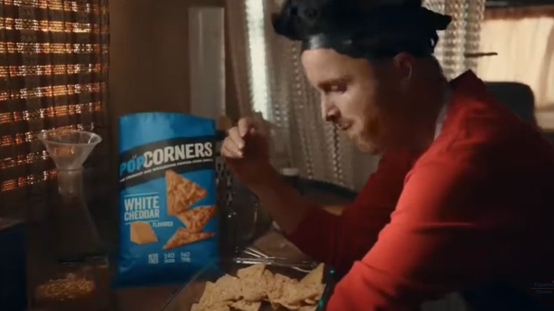 Breaking Snacks PopCorners 2023 Super Bowl commercial featuring "Breaking Bad" actors