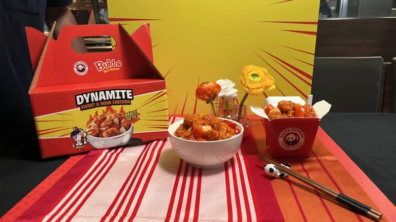 Panda Express and Buldak Dynamite Chicken