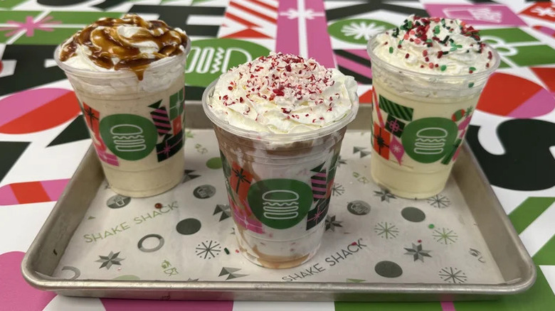 Shake Shack Holiday Shakes