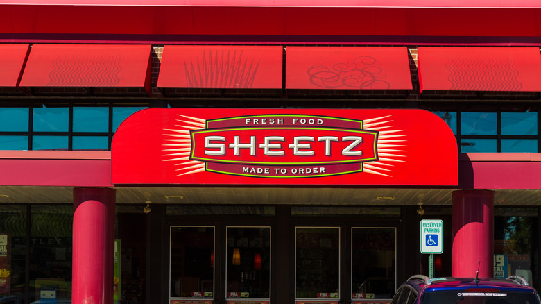 The front entrance of a Sheetz