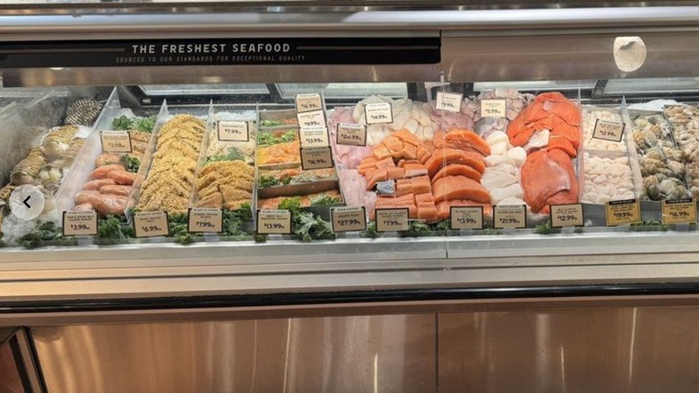 The seafood department at The Fresh Market