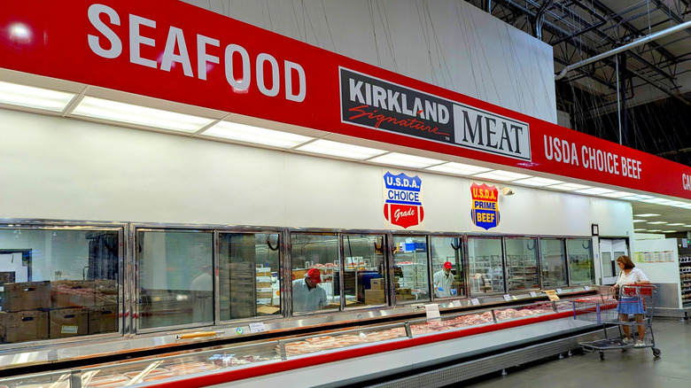 Seafood department at Costco