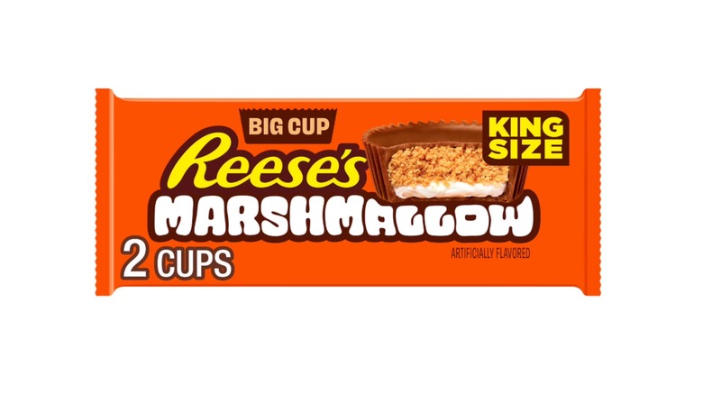 Reese's Marshmallow Big Cup on white background