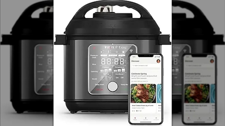 Instant Pot Pro Plus on a white background, product shot