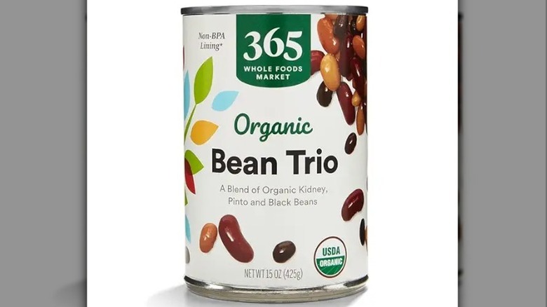 Whole Foods 365 Organic Bean Trio canned beans