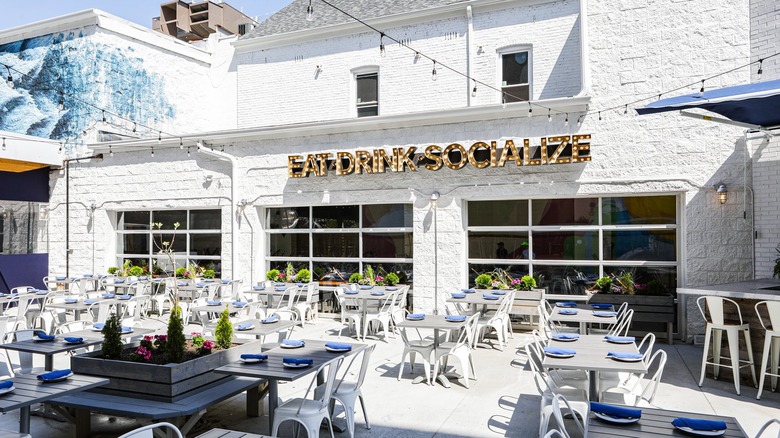 Patio of Barcocina