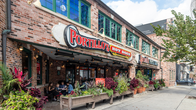 Outside of Portillo's