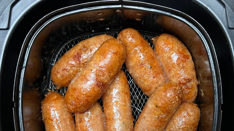 sausages in air fryer