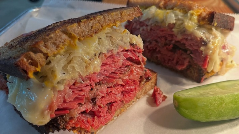 Pastrami sandwich