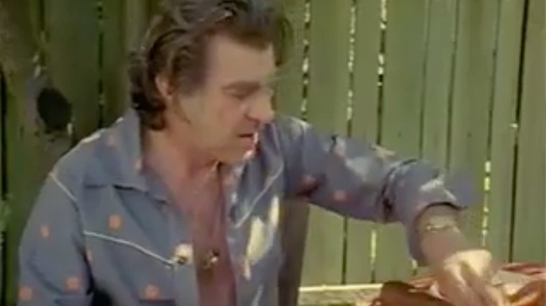 Man cheese and meat in "Garlic Is as Good as Ten Mothers"