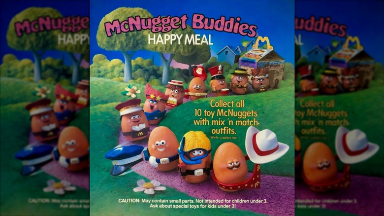 McNugget Buddies Happy Meal sign