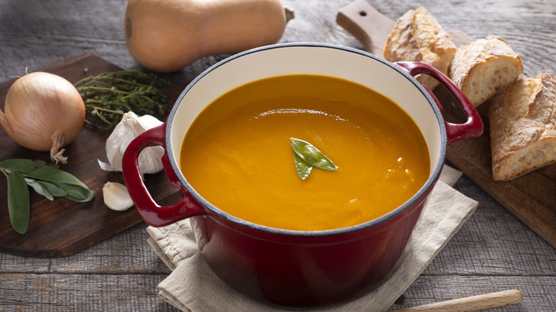 Butternut squash soup