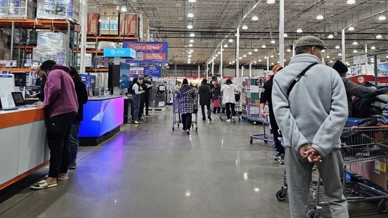 Interior of a New Jersey Costco