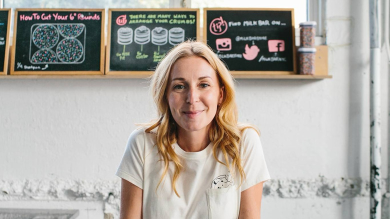 A portrait shot of Christina Tosi at Milk Bar