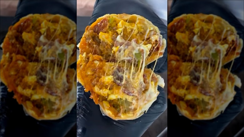 The Roadrunner breakfast burrito