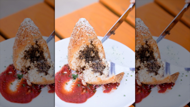 Cotto Italian Street Food Mushroom Arancini