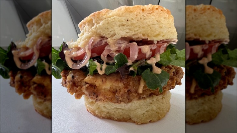 The Biscuit Shed biscuit sandwich