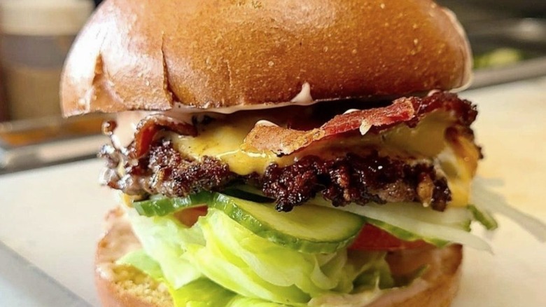 Capitol Burger burger