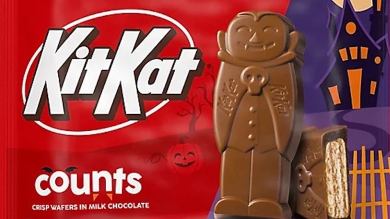 package of Kit Kat counts