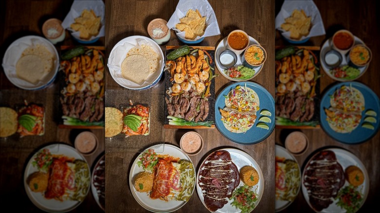 Ta'Chingón Flavors of Mexico assorted Mexican dishes