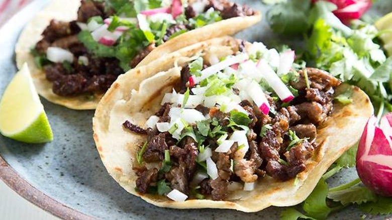 Tacos from South Carolina's Maya del Sol Kitchen
