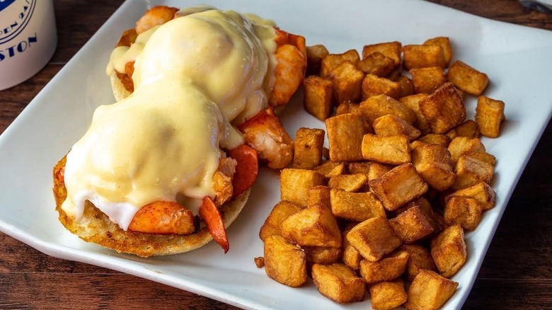 South Street Diner Lobster Eggs Benedict