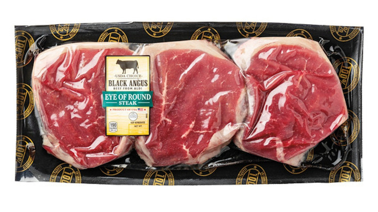 Aldi Black Angus Eye of Round Steak