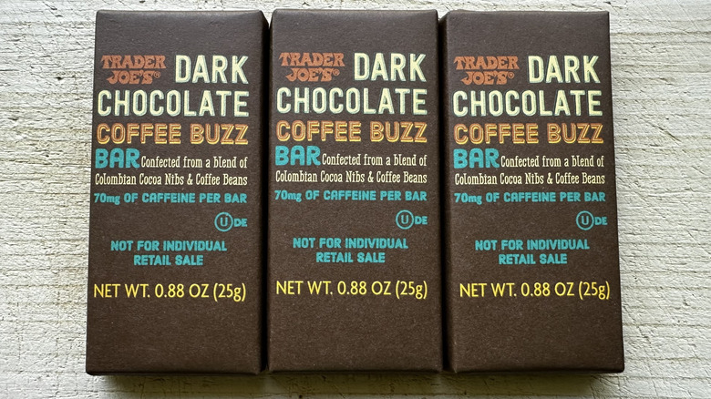 Trader Joe's Dark Chocolate Coffee Buzz
