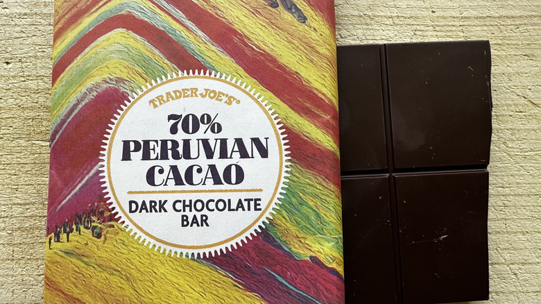 Trader Joe's Peruvian Cacao Dark Chocolate Bar
