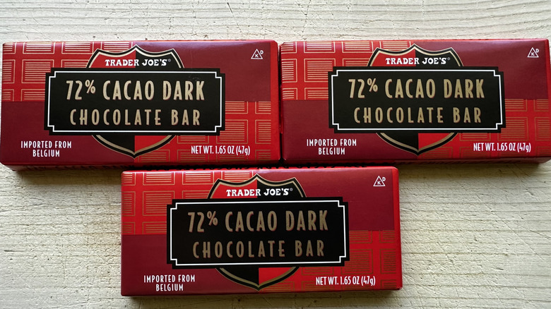 Trader Joe's 72% Cacao Dark Chocolate Bar