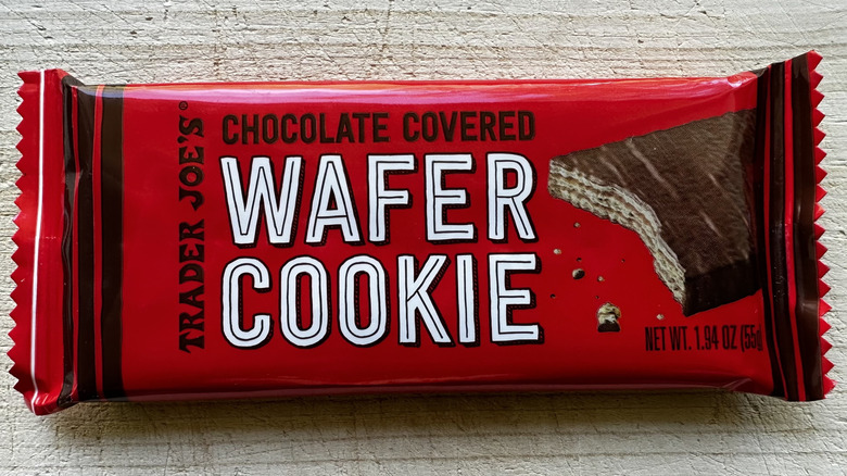 Trader Joe's Chocolate Covered Wafer Cookie