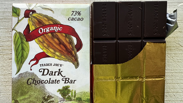 Trader Joe's Organic Dark Chocolate Bar 73% Cacao