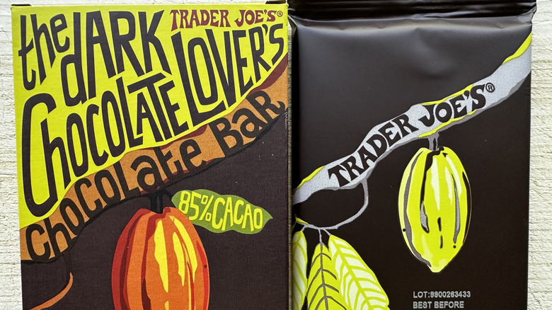 Trader Joe's The Dark Chocolate Lover's Chocolate Bar 85% Cacao