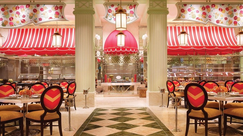 Buffet area at Wynn Las Vegas.