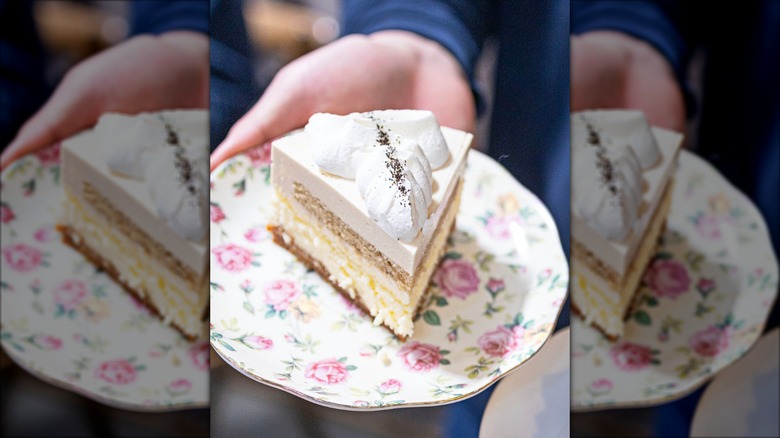 Gäbi Coffee & Bakery Earl Grey cheesecake