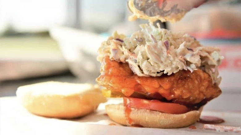 Stix Chicken Korean Fried Chicken Sandwich