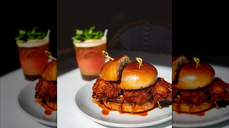 Fete Hawaii Korean Fried Chicken Sandwich