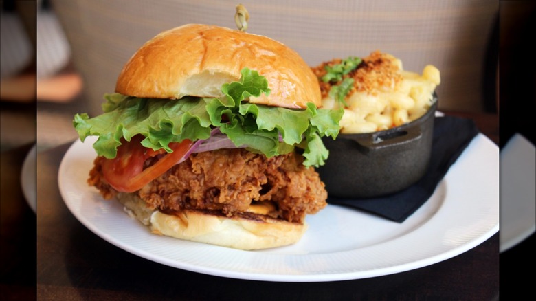 Bubba Southern Comforts Fried Chicken Sandwich