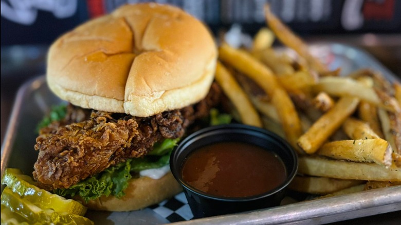 The Dive Nashville Chicken Sandwich