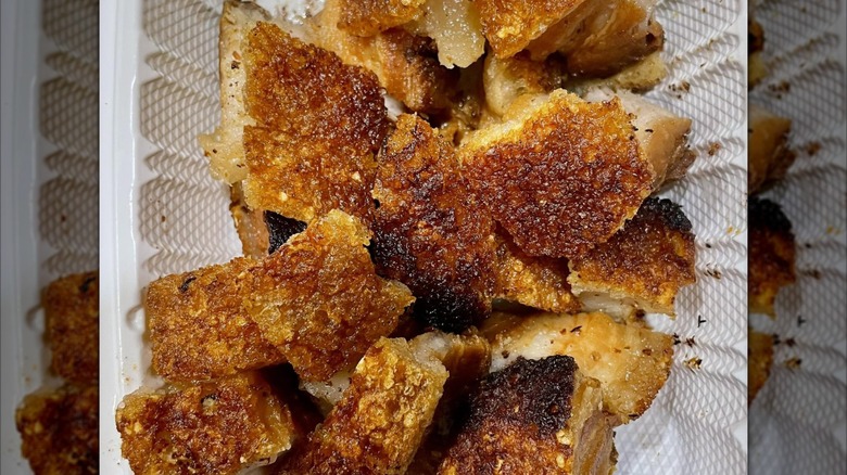 Crispy Roast Pork from New Mui Kwai Chop Suey.