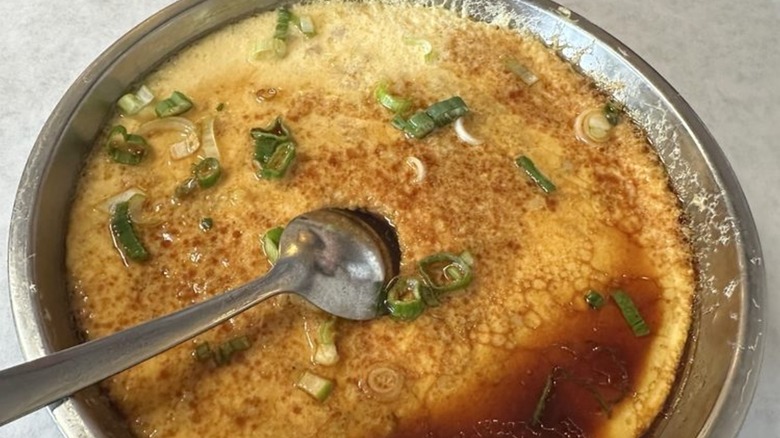 Steamed egg from Grand Palace.