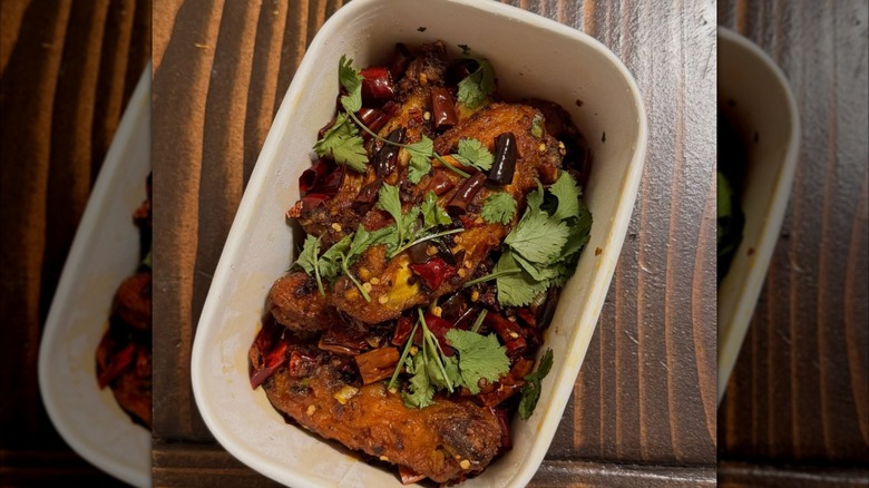 Fried chicken wings from Legendary Spice.